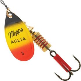Mepps Aglia Furia Sarı/Siyah/Kırmızı No:1 Olta Kaşığı