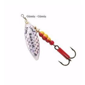 Mepps Longue Rainbo Sarı Gümüş No 5 Olta Kaşığı