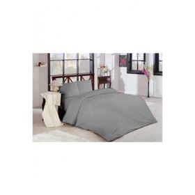 Mer-tim Jumbo Boy Gri 200x200 cm Lastikli Çarşaf Takımı