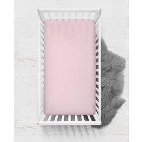 Mer-tim Krem Pembe Lila 60x120 3'lü Penye Lastikli Bebek Çarşafı