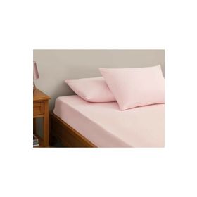 Mer-tim Lastiksiz Pembe Tek Kişilik Çarşaf Takımı