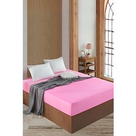 Mer-tim Pembe Penye 140x190 Lastikli Çarşaf