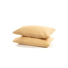 Mer-tim Ranforce Sarı 50x70 cm 2'li Yastık Kılıfı