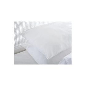 Mer-tim Renforce Beyaz Fermuarlı 50x70 cm 2'li Yastık Kılıfı