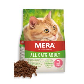 Mera All Cats Adult Grain Free Salmon Tüm Kediler İçin Tahılsız Taze Somon Balıklı 10 kg Kedi Maması