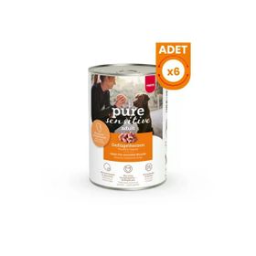 Mera Pure 6x400 gr Sensitive Adult Kümes Hayvanlı Yetişkin Köpek Konservesi