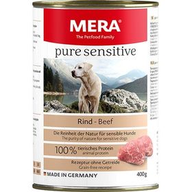 Mera Pure Sensitive Adult Biftekli 400 gr Yetişkin Köpek Konservesi