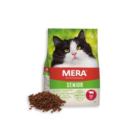 Mera Senior Grain Free Cat Food Beef Tahılsız Taze Sığır Etli 2 kg Yaşlı Kedi Maması