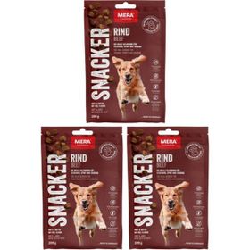Mera Snacker 2x200 gr Tahılsız Şekersiz Sığır Etli Köpek Eğitim Ödül Maması
