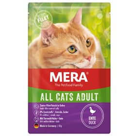 Mera Tahılsız Ördekli Pouch Konserve Yetişkin 85 gr Kedi Maması