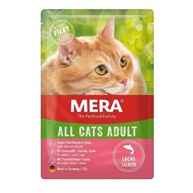 Mera Tahılsız Somonlu Pouch 85 gr Yetişkin Kedi Konservesi