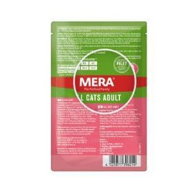 Mera Tahılsız Somonlu Pouch 85 gr Yetişkin Kedi Konservesi