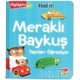 Meraklı Baykuş Taşıtları Öğreniyor-Dikkat Atölyesi Yayınları