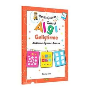 Merakli Çocuklar Görsel Algi Gelistirme 4+ Yas - Zekeriya Guter - Kukla Yayınları