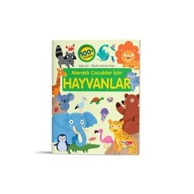 Meraklı Çocuklar İçin Hayvanlar Eğlenceli Öğretici Aktivite Kitabı 3-Dikkat Atölyesi Yayınları