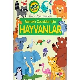 Meraklı Çocuklar İçin Hayvanlar Eğlenceli Öğretici Aktivite Kitabı 3-Dikkat Atölyesi Yayınları