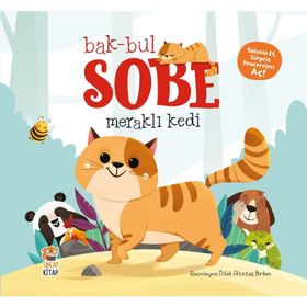 Meraklı Kedi / Bak Bul Sobe - Kolektif - Sincap Kitap Yayınları