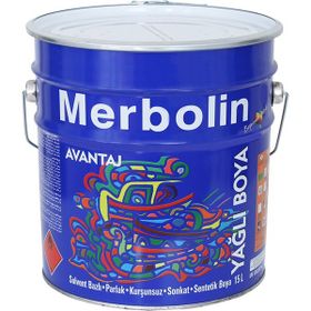Merbolin Nefti Yeşil 13 0.75 lt Parlak Sentetik Boya