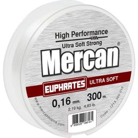 Mercan Euphrates Dynamic 300 mt 0.16 mm Gri Misina