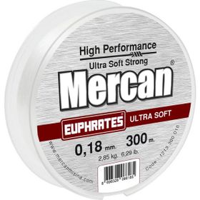 Mercan Euphrates Dynamic 300 mt 0.18 mm Gri Misina