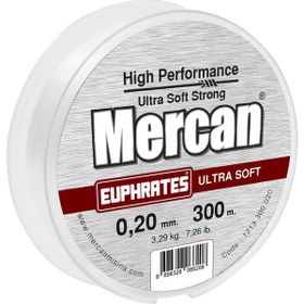 Mercan Euphrates Dynamic 300 mt 0.20 mm Gri Misina