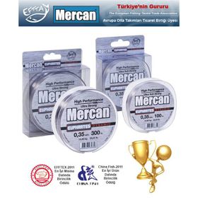 Mercan Euphrates Dynamic 300 mt 0.33 mm Gri Misina