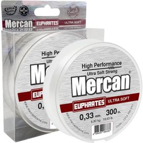 Mercan Euphrates Dynamic 300 mt 0.33 mm Gri Misina