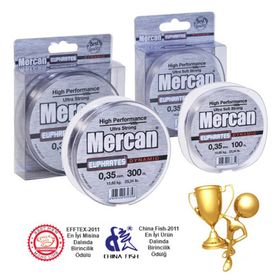 Mercan Euphrates Dynamic 500 mt 0.31 mm Gri Misina