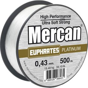 Mercan Euphrates Dynamic 500 mt 0.43 mm Gri Misina
