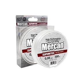 Mercan Euphrates Ultra Soft 300 mt 0.18 mm Beyaz Misina