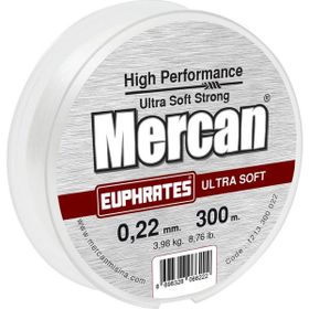 Mercan Euphrates Ultra Soft 300 mt 0.22 mm Beyaz Misina