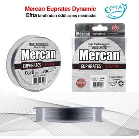 Mercan Euprates Dynamic gümüş Gri 300 m Makara Misina