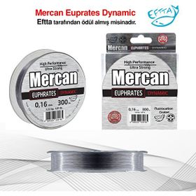 Mercan Euprates Dynamic gümüş Gri 300 m Makara Misina