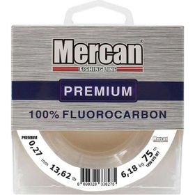 Mercan Fluorocarbon Premium 0.27 mm 75 mt Beyaz Makara Misina