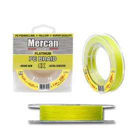 Mercan PE Örgü Platinum 8X İp 150 mt Sarı Misina