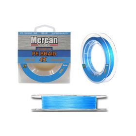 Mercan PE Örgü Premium 4X İp 150 mt Mavi Makara Misina