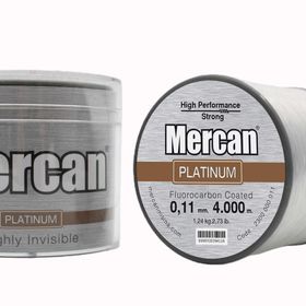 Mercan Platinum 0.11 mm 4000 mt Beyaz Bobin Makara Misina