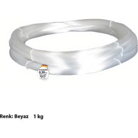 Mercan Standart 0.30 mm 1 kg Beyaz Çile Misina