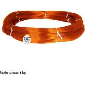 Mercan Standart 0.45 mm 1 kg Turuncu Çile Misina