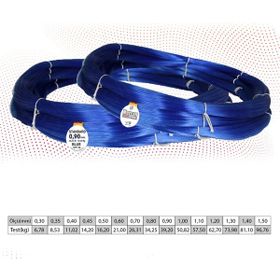 Mercan Standart 0.80 mm 1 kg Mavi Çile Misina
