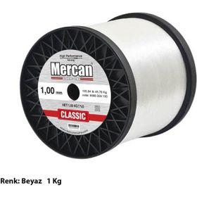 Mercan Standart 1 kg Beyaz Bobin Misina