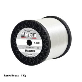 Mercan Standart 1 kg Beyaz Bobin Misina