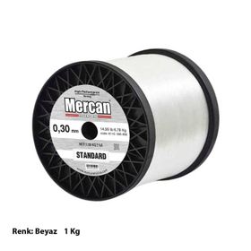 Mercan Standart 1 kg Beyaz Bobin Misina