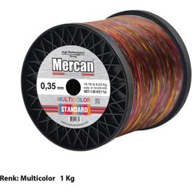 Mercan Standart 1 kg Multicolor Bobin Misina