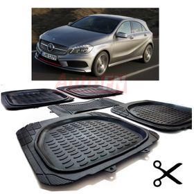 Mercedes A Serisi 2012 Sonrası 3D Havuzlu Paspas