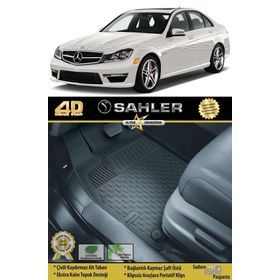 Mercedes C Serisi W204 2007-2013 3D Havuzlu Paspas