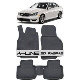 Mercedes C Serisi W204 2007-2013 3D Havuzlu Paspas