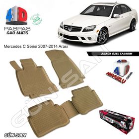 Mercedes C Serisi W204 2007-2014 4D Havuzlu Paspas