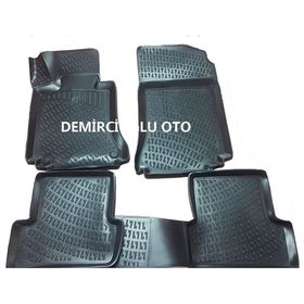 Mercedes C Serisi W204 2007-2014 Siyah 3D Havuzlu Paspas