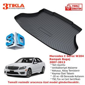 Mercedes C Serisi W204 Rampalı Bagaj 2007-2013 3d Bagaj Havuzu